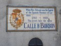 Bourbon Street was called Calle De Borbon under Spanish rule